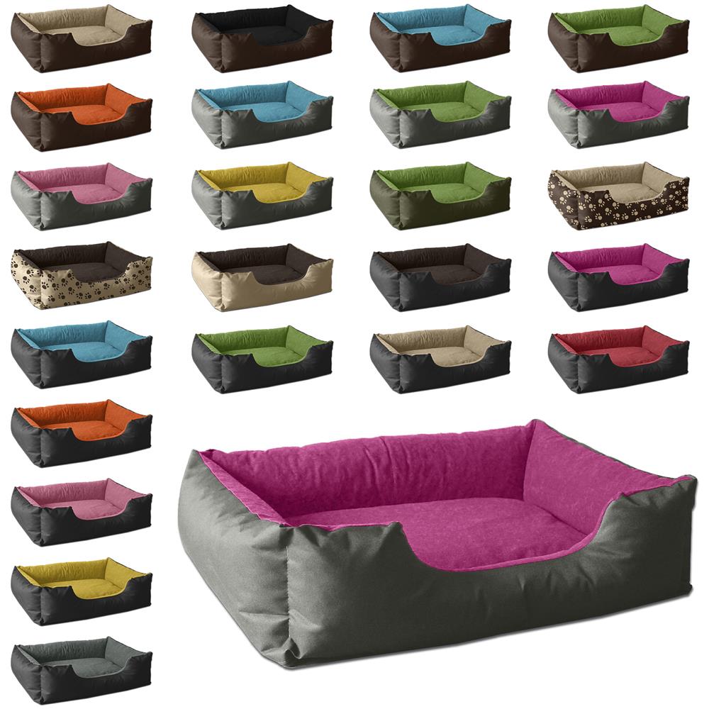 Lupi Letto Per Cane / gatto Cuccia Cuscino Per Cane, Divano Per Cane, Cestino Per Cane, Grigio / rosa S - Foto 2