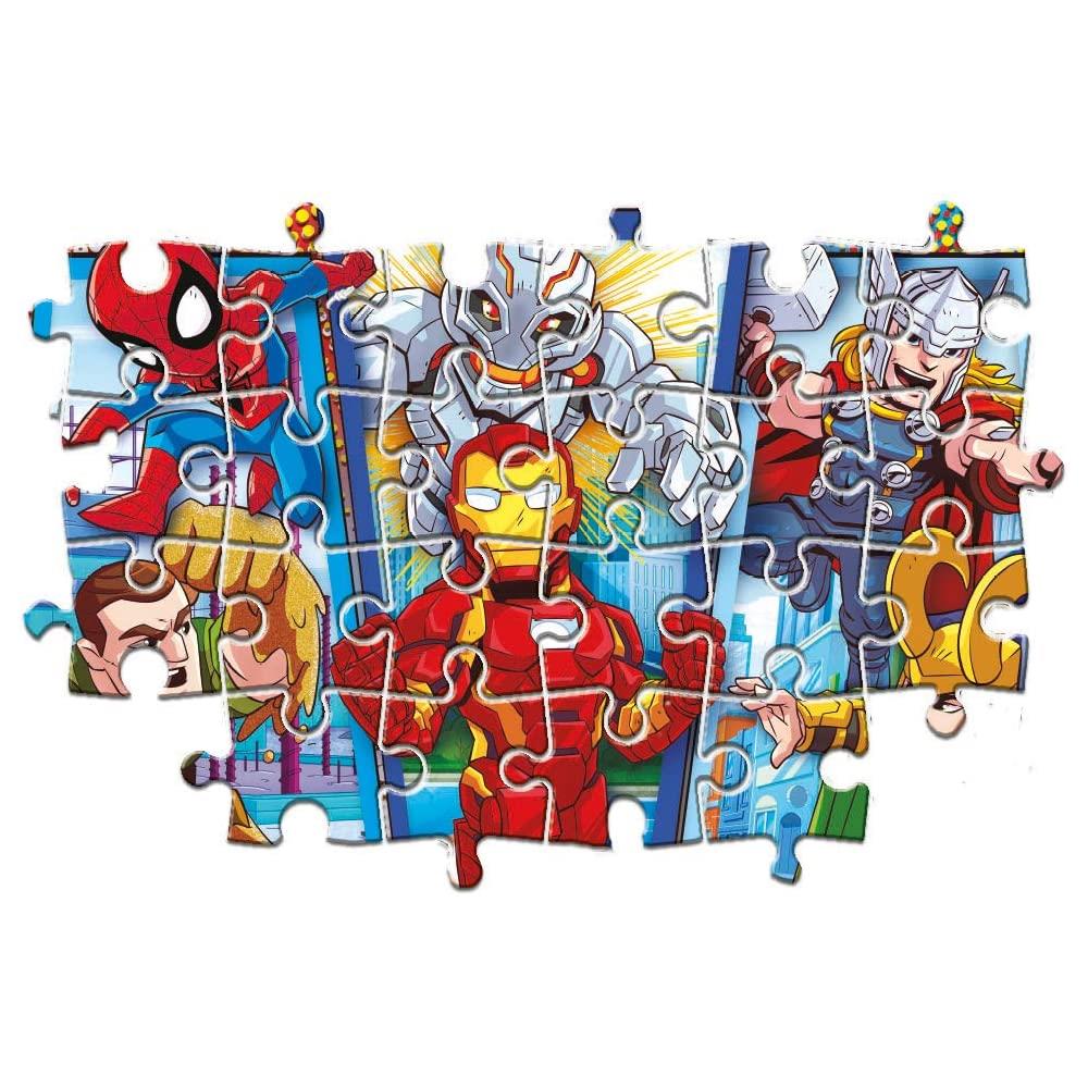 Puzzle 104 Pezzi Marvel Super Hero Avengers Supercolor 23746 - Foto 3