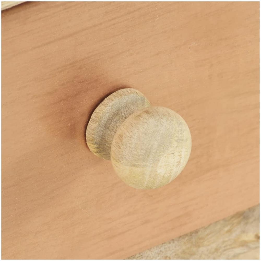 Mobile Porta TV 110x30x45 cm in Legno Massello di Mango - Foto 2