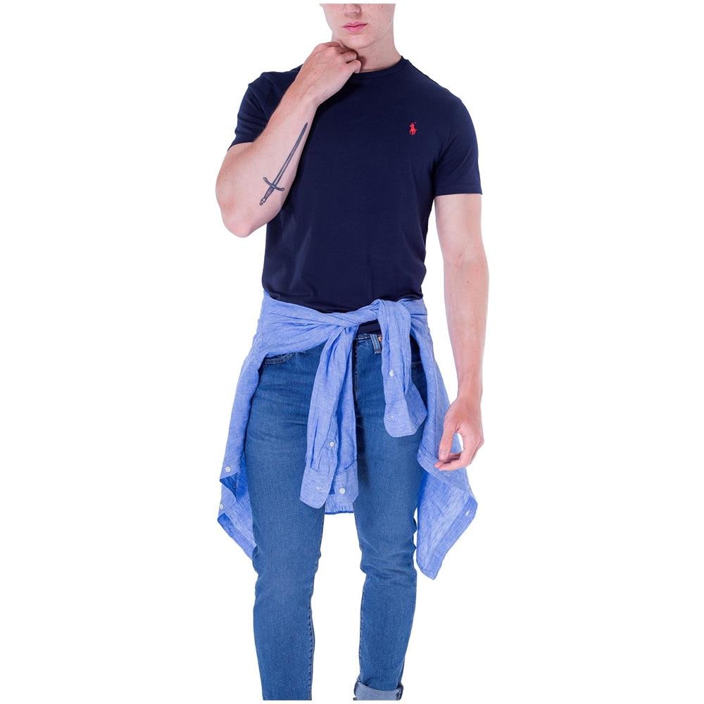 T-shirt Uomo Custom-slim Con Logo - Foto 2