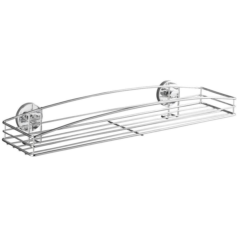 Mensola Bagno Milazzo, Vacuum-loc - Acciaio Cromato, Venko - Foto 2