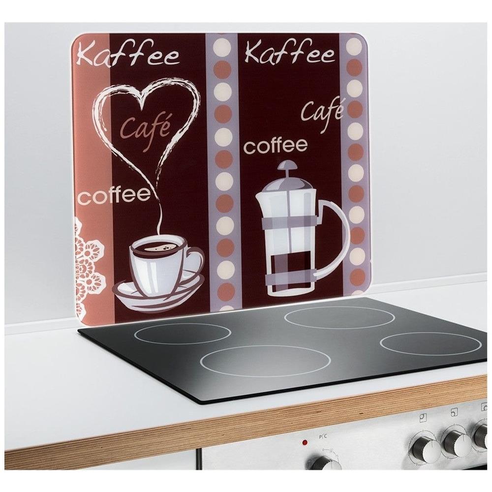 Coffee Sapore - Piatto Protettivo In Vetro, 50 X 56 Cm, Venko - Foto 2