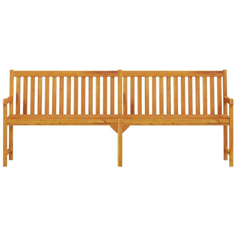 Panchina da Giardino 219 cm in Legno Massello d'Acacia - Foto 3