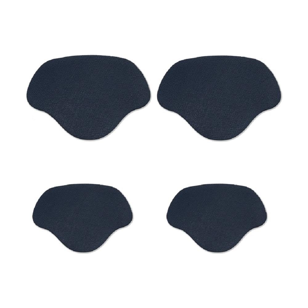 Toppe Di Protezione/riparazione Del Tallone Per La Riparazione Di Scarpe 2 Misure Blue 2 Par - Foto 1