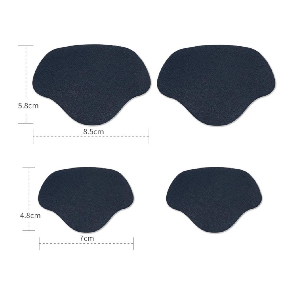 Toppe Di Protezione/riparazione Del Tallone Per La Riparazione Di Scarpe 2 Misure Blue 2 Par - Foto 2