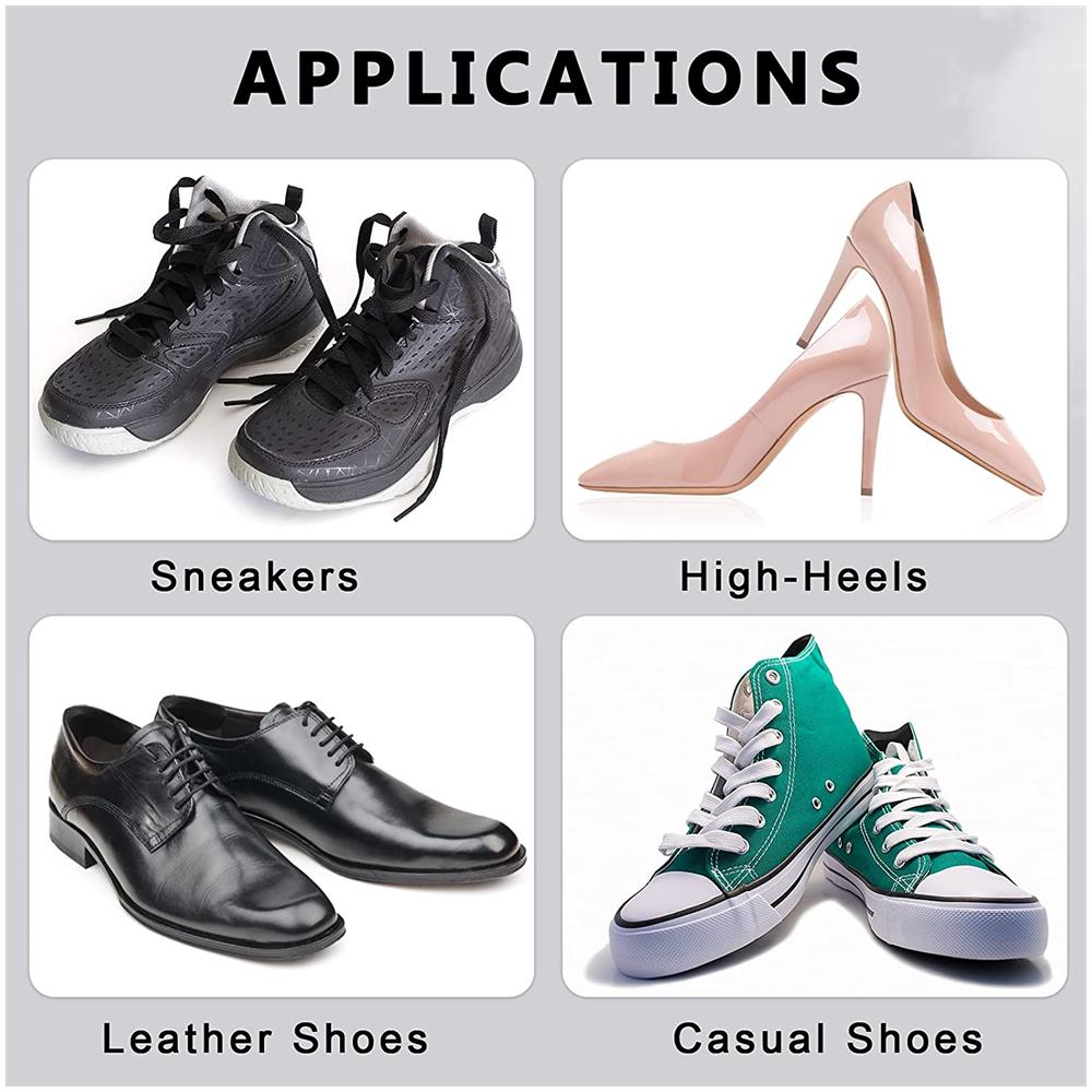 Toppe Di Protezione/riparazione Del Tallone Per La Riparazione Di Scarpe 2 Misure Blue 2 Par - Foto 6