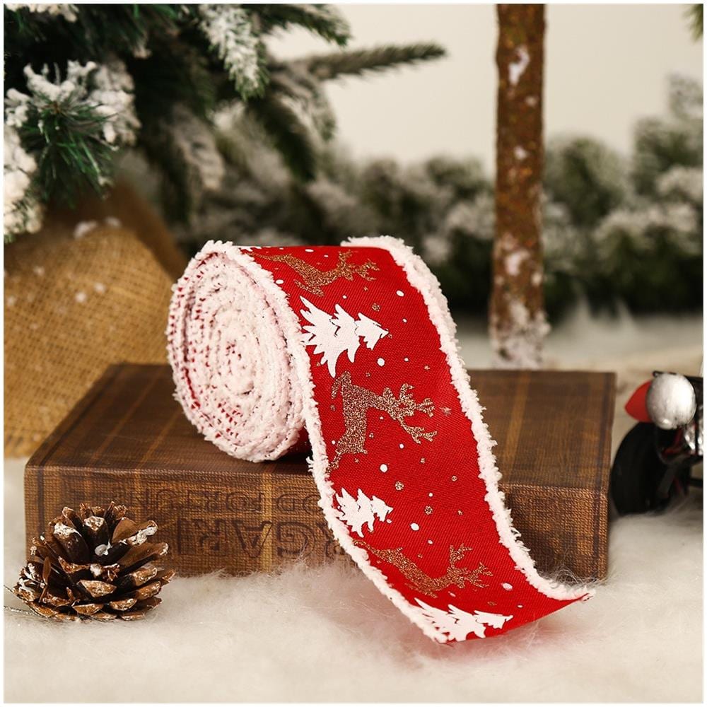 Nastro Di Natale Cablato Rosso 5 M - Foto 2