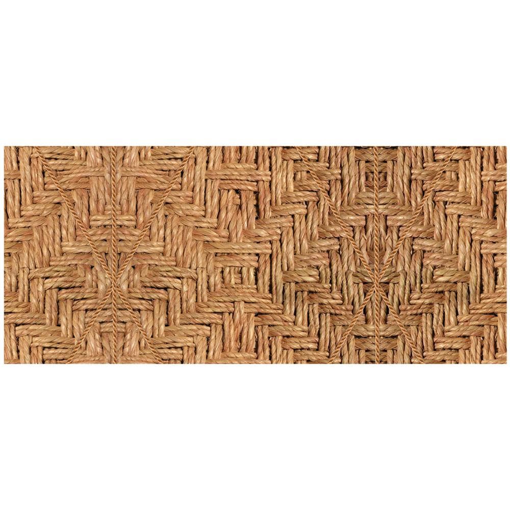 Tappeto Passatoia Cucina Digitale Antimacchia Antiscivolo Wicker Intrecci Corda 50x140 Wicker - Foto 1