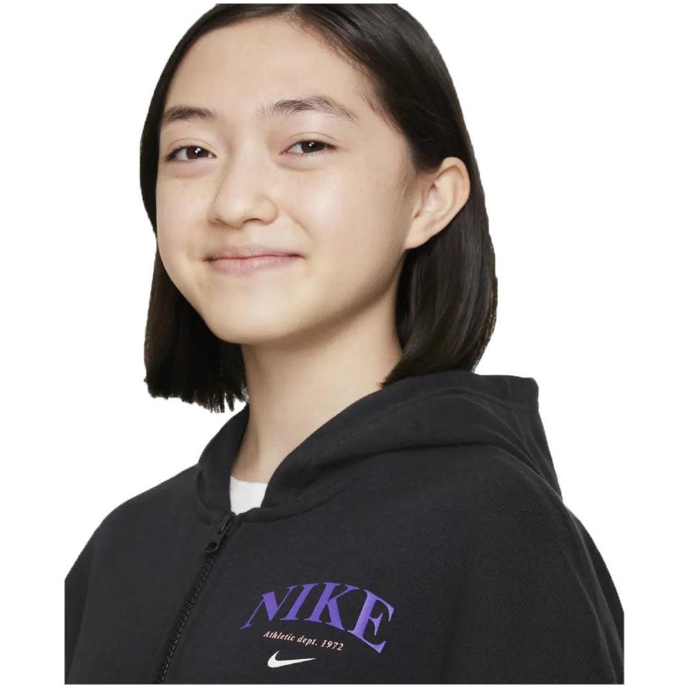 Felpa Bambina Sportswear Trend Full Zip - Foto 4