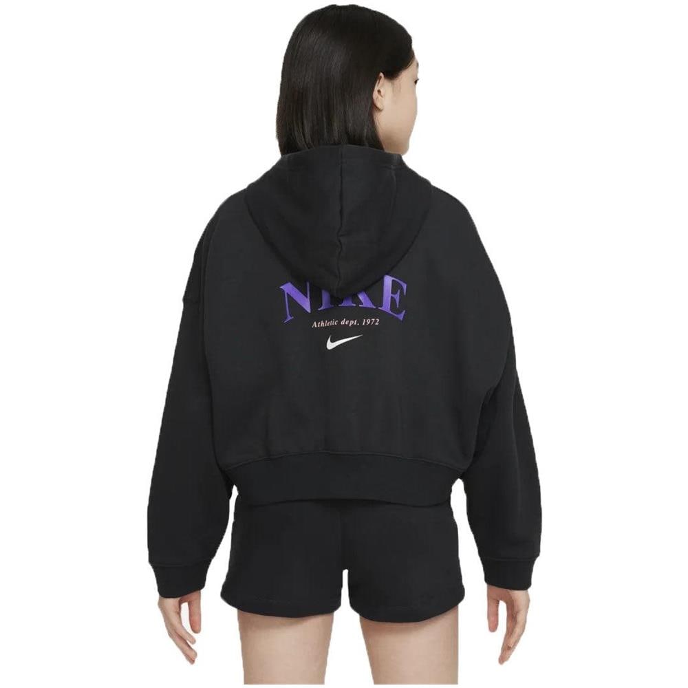 Felpa Bambina Sportswear Trend Full Zip - Foto 2