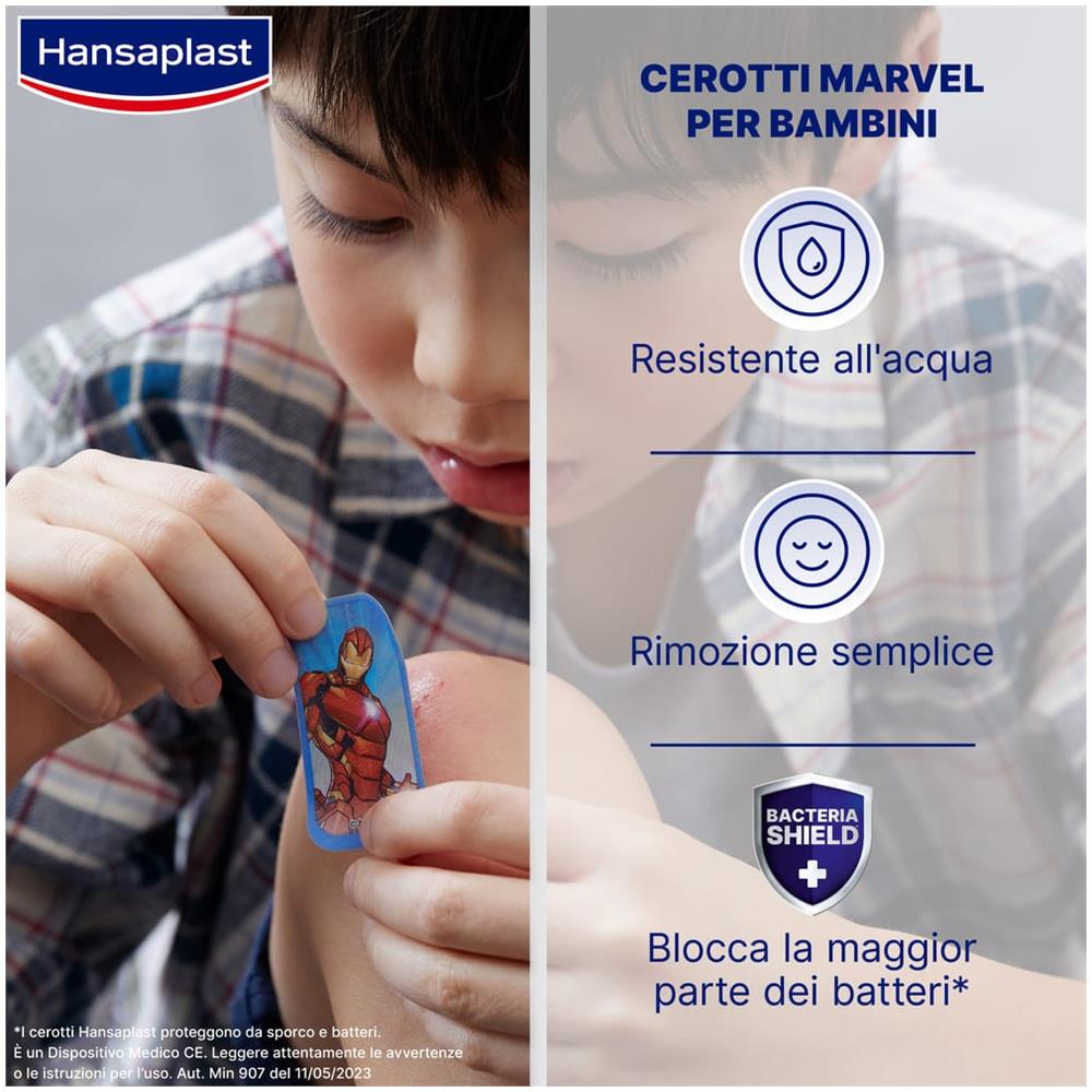 Cerotto Hansaplast Marvel 20 Pezzi - Foto 2