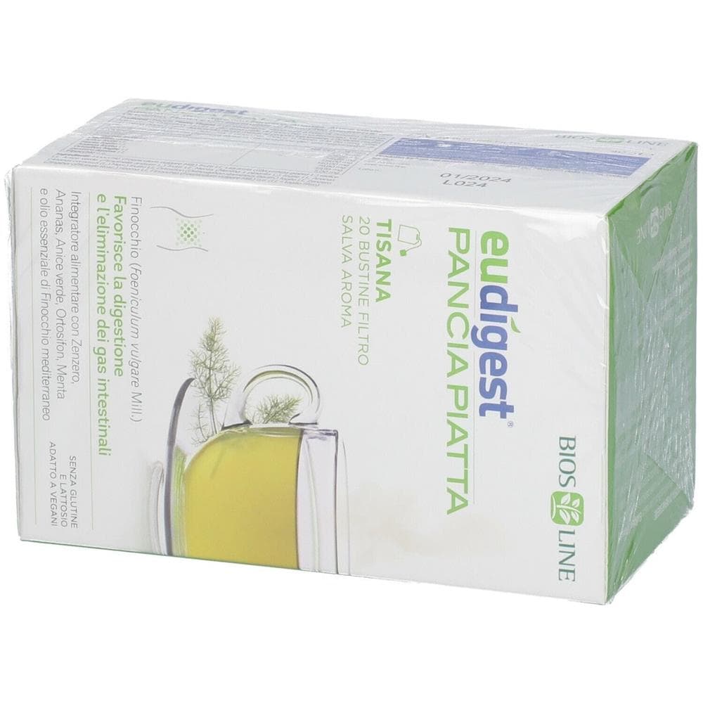 Biosline Eudigest Tisana Dopopasto 20 Buste 40 g - Foto 1