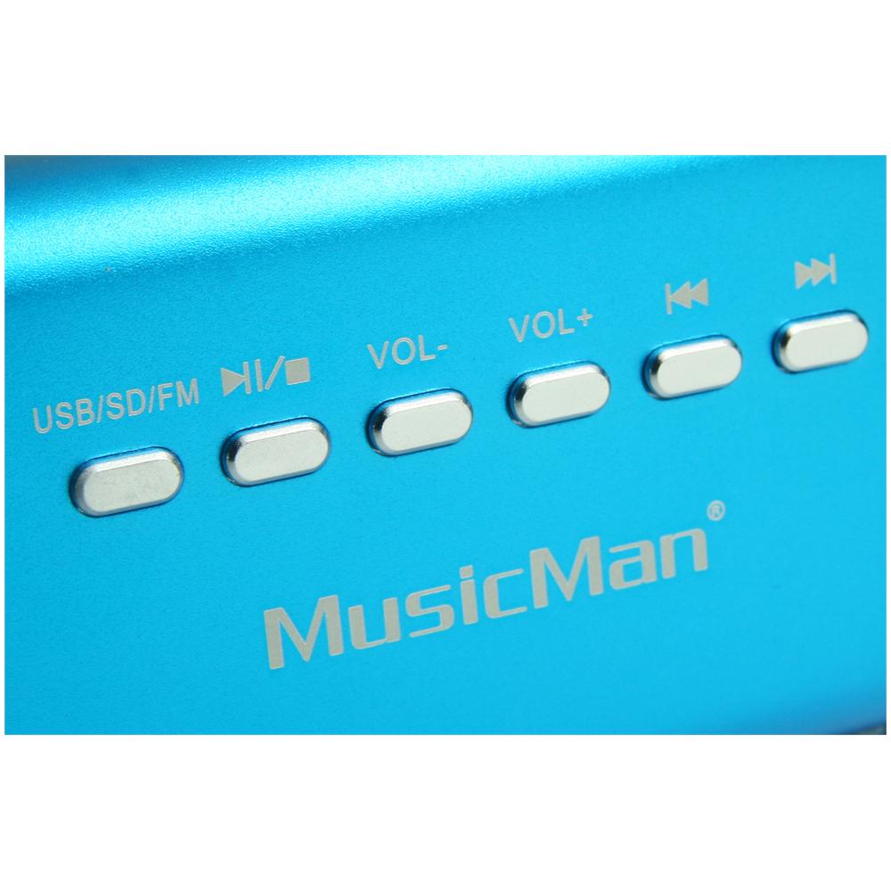 MusicMan MA Soundstation, 3.5mm, USB, MicroSD, 2x 3W - Foto 2