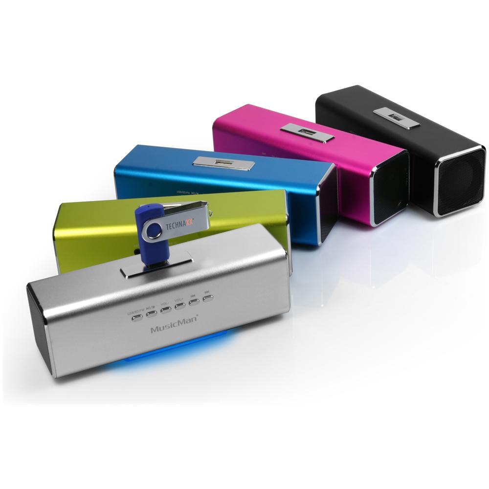 MusicMan MA Soundstation, 3.5mm, USB, MicroSD, 2x 3W - Foto 7