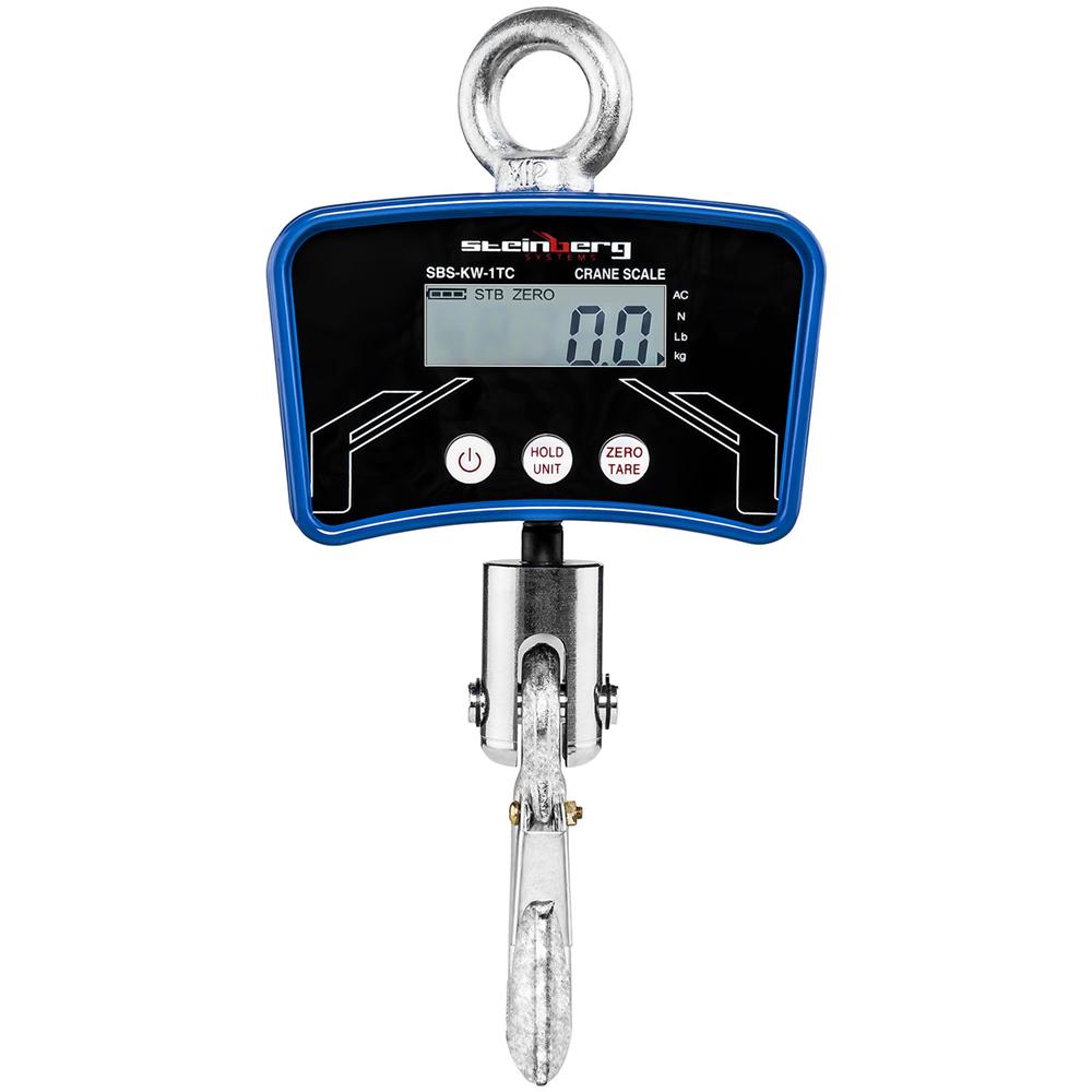 Bilancia Sospesa - 1.000 Kg / 0,2 Kg - Display Lcd Retroilluminato - Foto 1