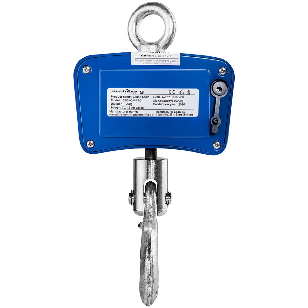 Bilancia Sospesa - 1.000 Kg / 0,2 Kg - Display Lcd Retroilluminato - Foto 2