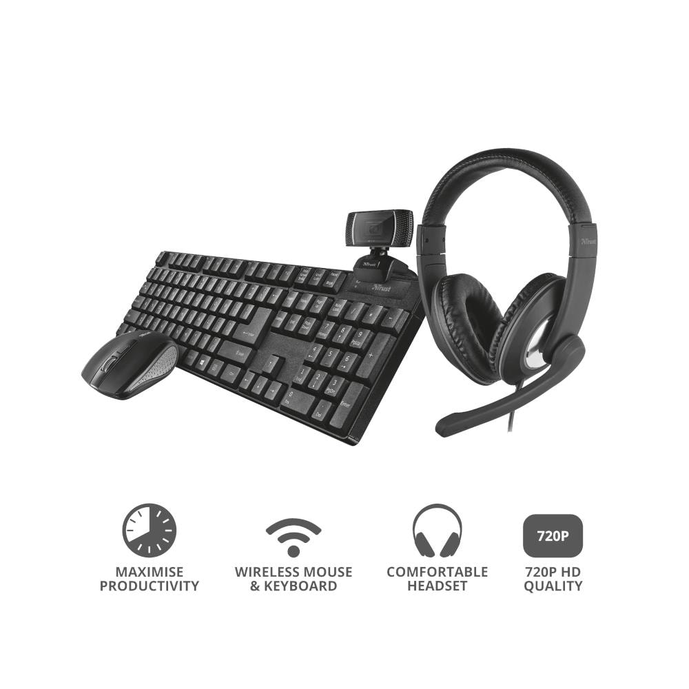 Tastiera e Mouse USB 24041  (Layout Italiano) Colore Bianco - Foto 10