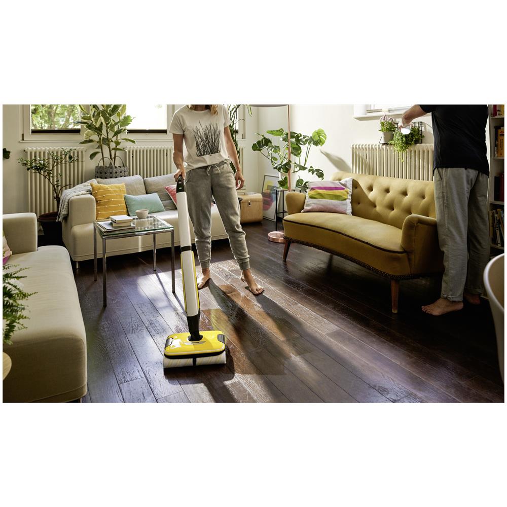 KARCHER - FC 7 Cordless Lavapavimenti Capacità 0.4 L Colore Argento /  Giallo - ePRICE