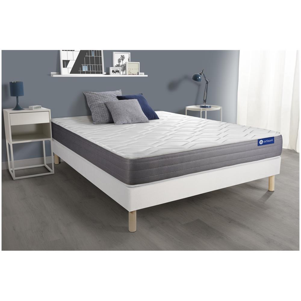 Kit Rete E Materasso Matrimoniale Actiflex Dream 180x210cm - Spessore : 22cm - Molle Insacchettate E Memory Foam - Moderatamente Rigido - Foto 7