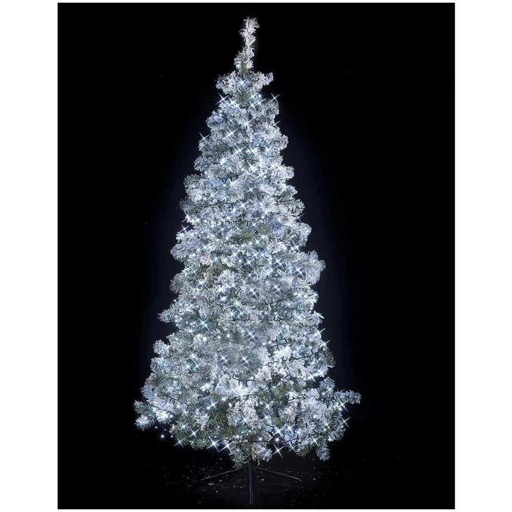Luci Per Albero Di Natale A Led Bianco Freddo Cavo Da 20 Metri Con 800 Led Luci Natalizie Per Alberi Super Luminosi Uso Interno Ed Esterno - Foto 3