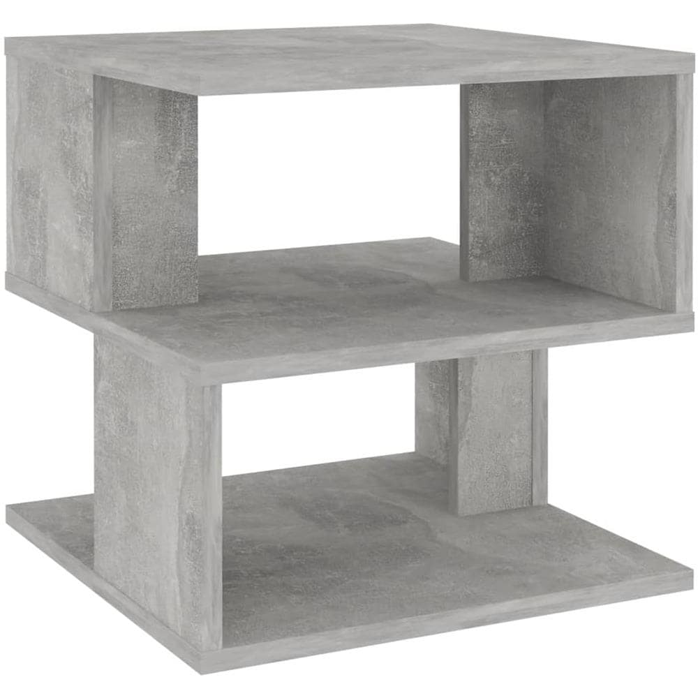 Tavolino Grigio Cemento 40x40x40 cm in Legno Multistrato - Foto 1