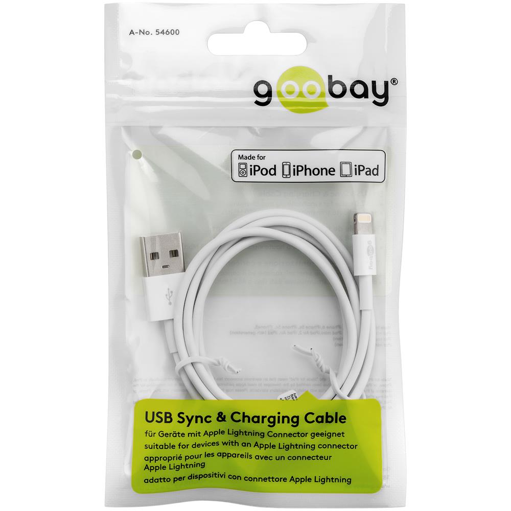 63523 1m USB A Lightning Nero cavo USB - Foto 2