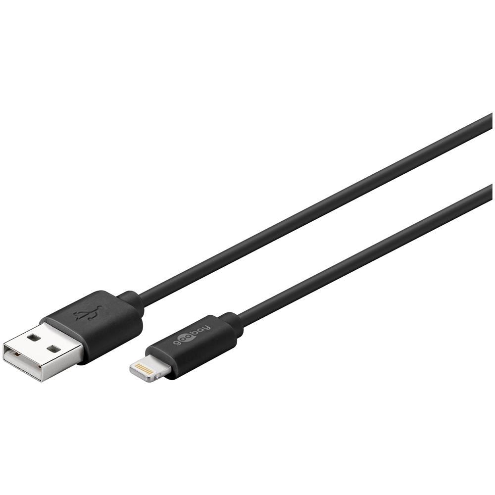 63523 1m USB A Lightning Nero cavo USB - Foto 1