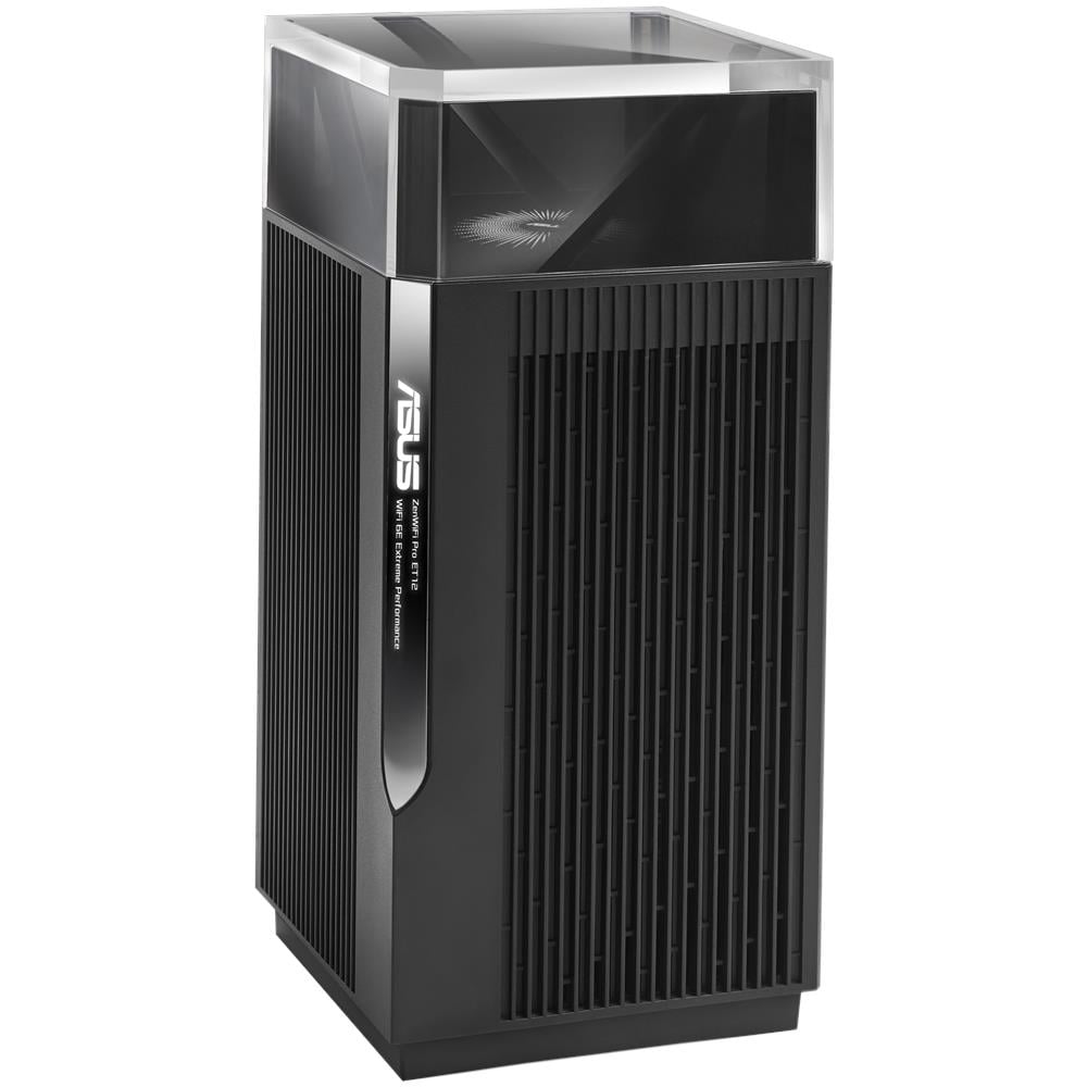ZenWiFi Pro ET12 Sistema Wi-Fi Mesh Tri-band (2.4 GHz / 5 GHz/ 6 GHz ) Wi-Fi 6E (802.11ax) Nero - Foto 1