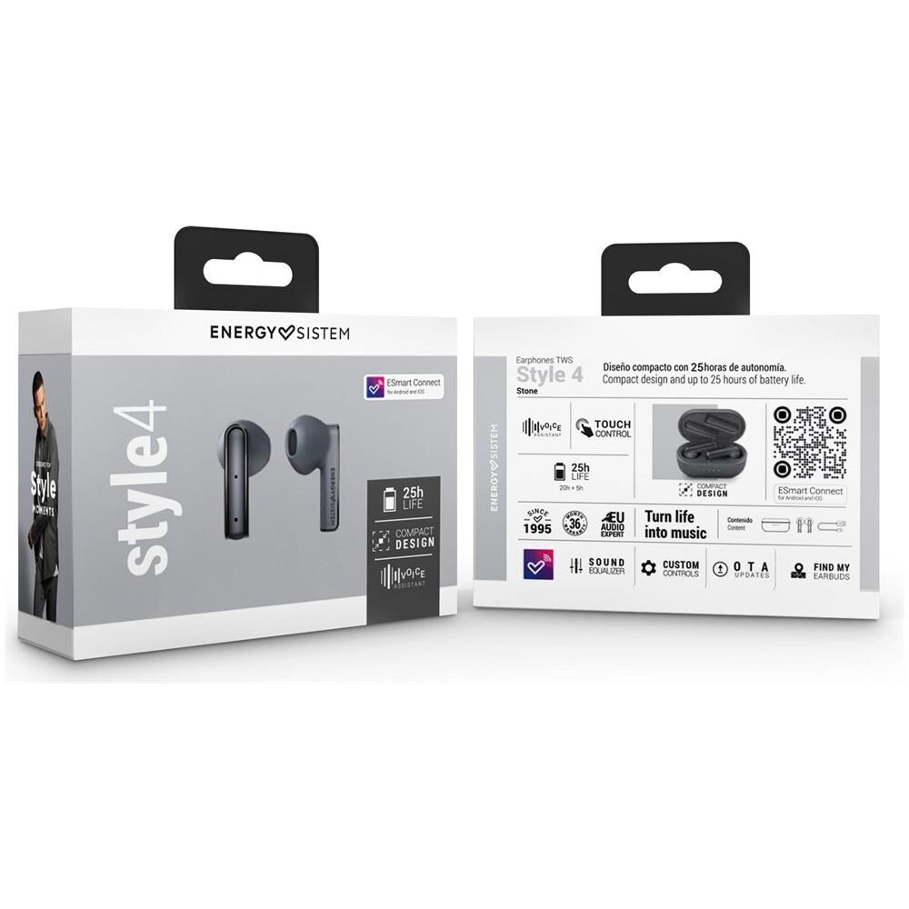 Auricolari True Wireless Style 4 Compact Design, Charging Case, App Esmart Connect - Foto 6