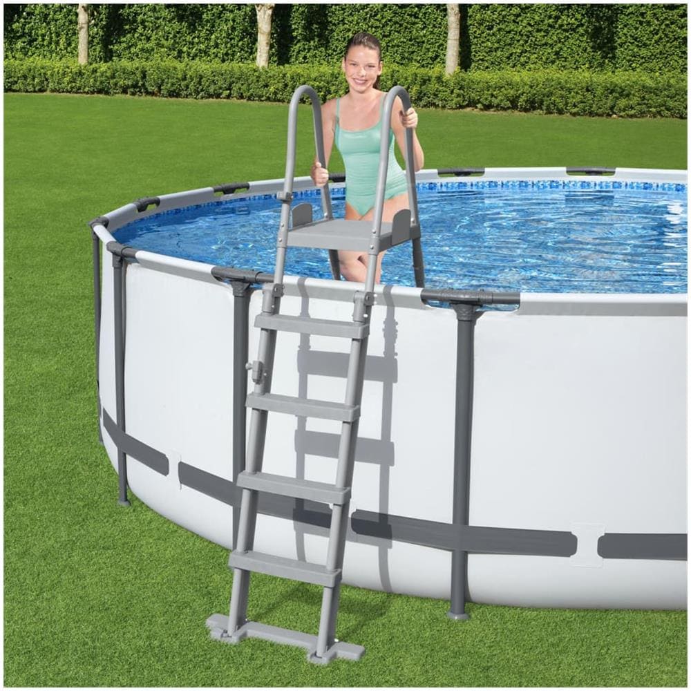 Scaletta Sicurezza Per Piscina A 4 Gradini Flowclear 132 Cm - Foto 1