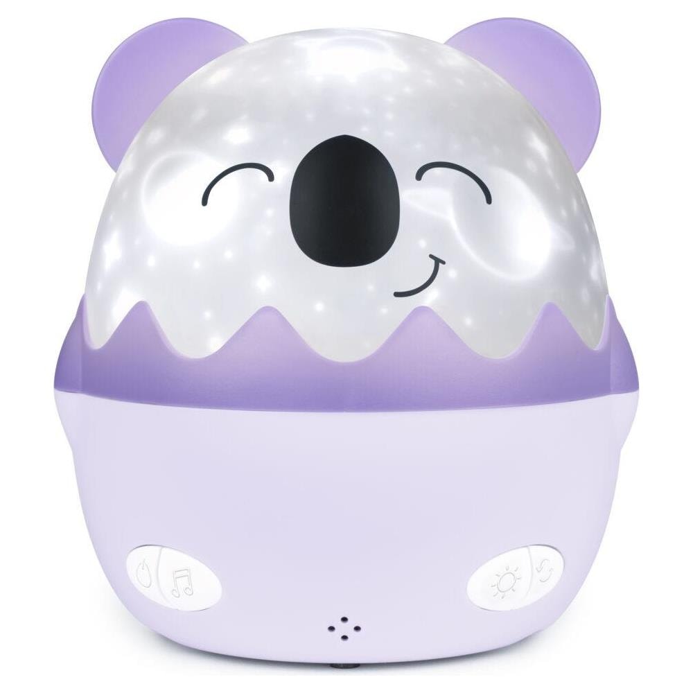 VIOLET KOALA NIGHT LIGHT WITH 360º PROJECTION WITH WIRELESS MUSIC NLPKIDSKOALA - Foto 1