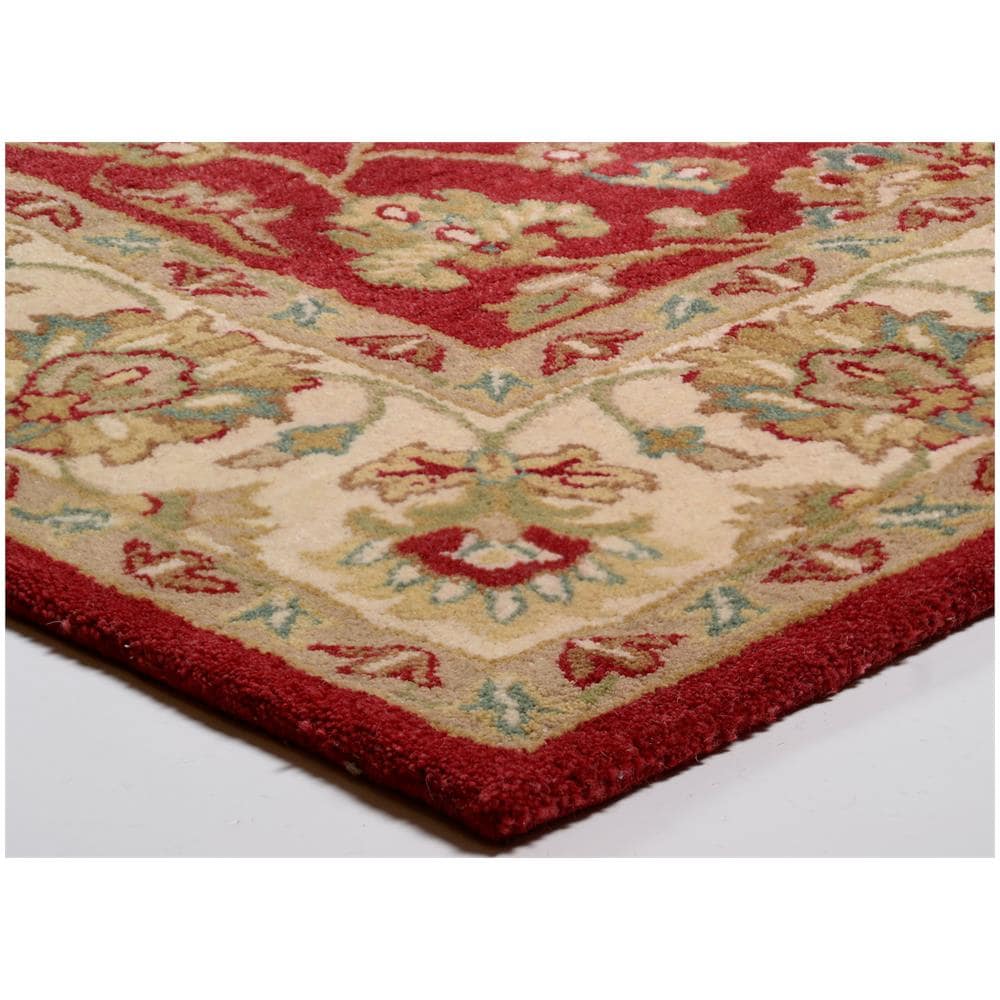 Tappeto in lana Royal Ziegler 90x160 cm, rosso /crema - Foto 2