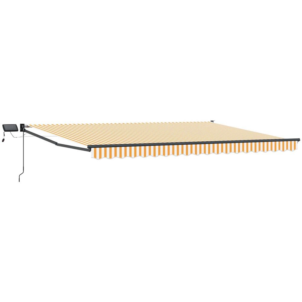Tenda retrattile manuale con LED 4 x 2 m - Foto 1