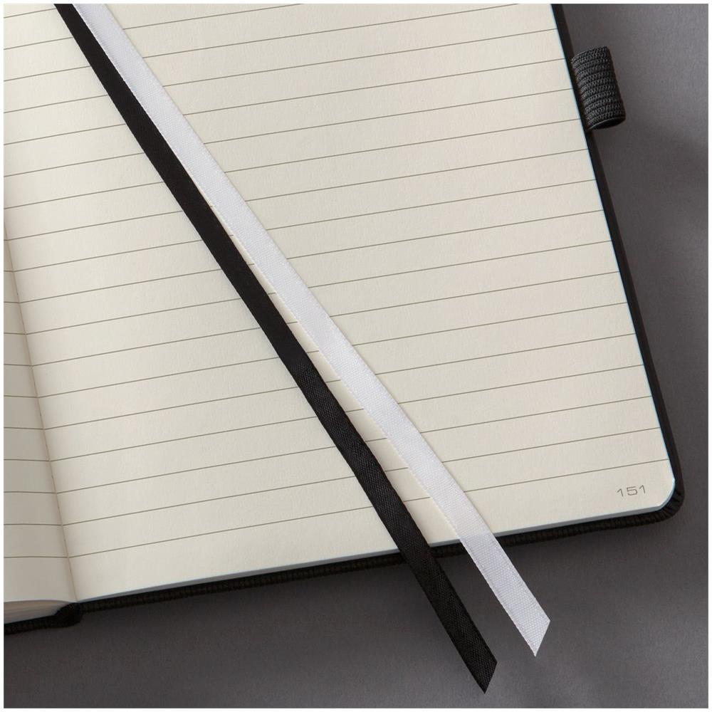taccuino 225x315mm a righe nero 194pag. hardcover conceptum pure sigel - Foto 2