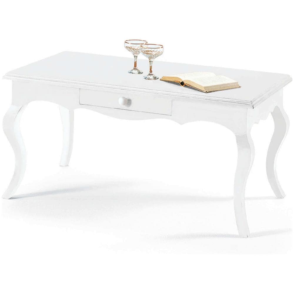 Douglas - Tavolino In Legno Massello Cm 100 X 50 X 45 - Foto 2