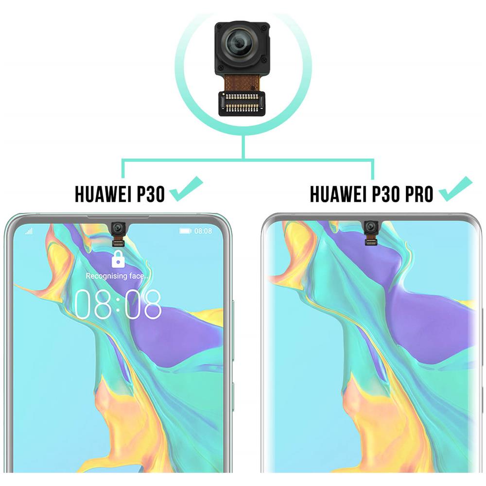Fotocamera Anteriore Huawei P30 / P30 Pro Obiettivo Frontale + Connettore Flat - Foto 5