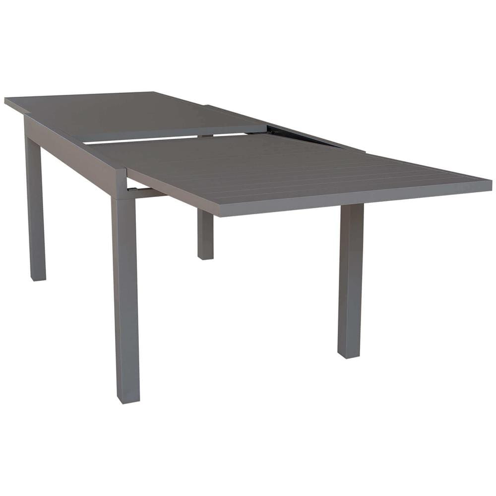 Jerri - Set Tavolo In Alluminio Cm 135/270 X 90 X 75 H Con 6 Poltrone Dynamo - Foto 4