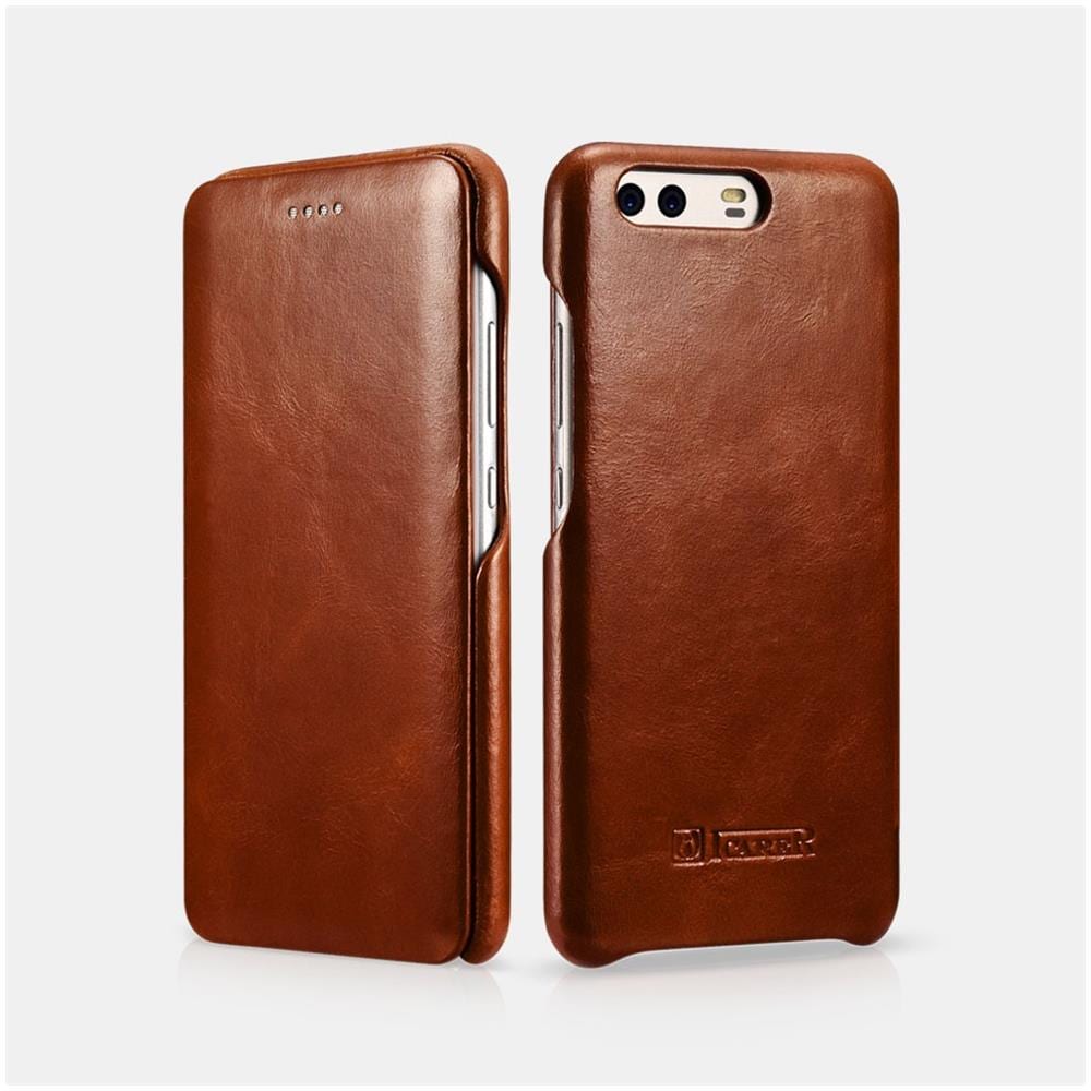 Più Huawei P10 Custodia In Pelle Folio Deluxe Series Vintage Brown - Foto 1