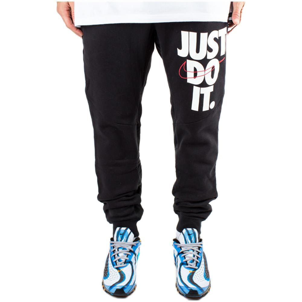 Pantalone In Felpa Uomo Sportswear Jogger Just Do It Nero Taglia Xxl Codice 931903-010 - Foto 1