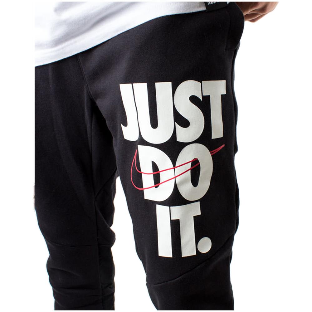 Pantalone In Felpa Uomo Sportswear Jogger Just Do It Nero Taglia Xxl Codice 931903-010 - Foto 4