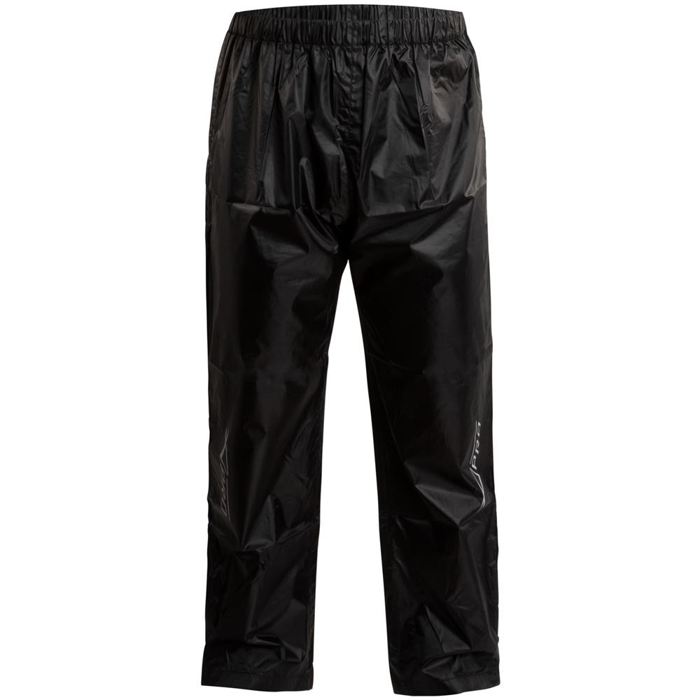 Giacca Pantaloni Impermeabile Moto Scooter Antipioggia Alta Visibilità Nero M - Foto 5