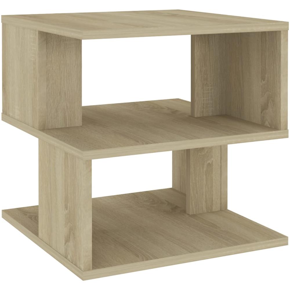 Tavolino Rovere Sonoma 40x40x40 cm in Truciolato - Foto 1