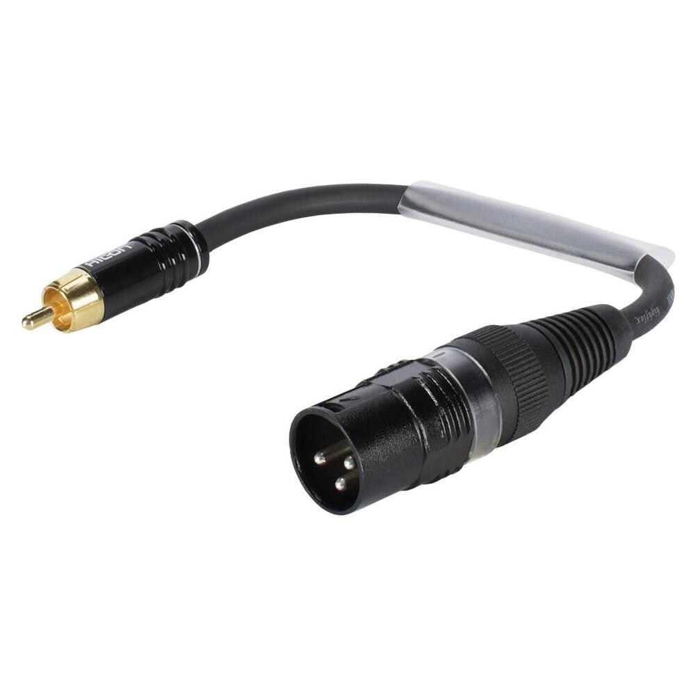 Cavo adattatore Xlr (m) / rca (m) 0,15 m Bk - Foto 3