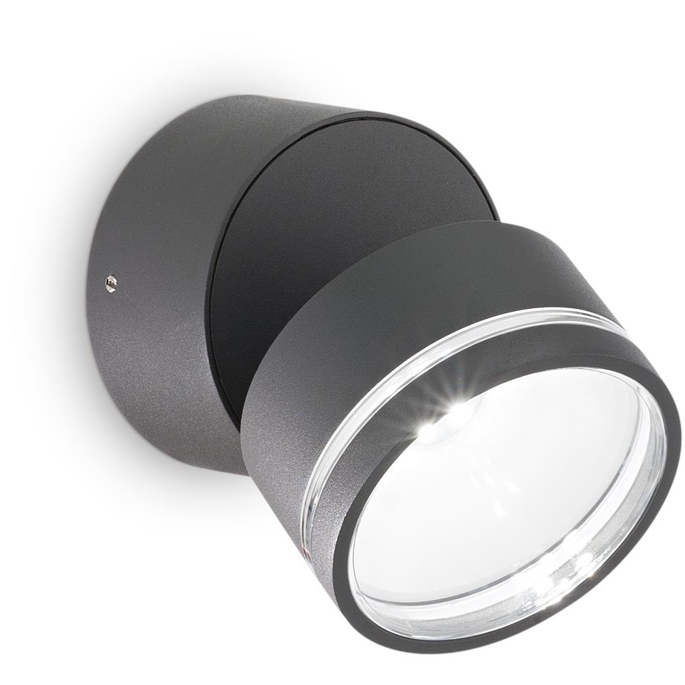 Omega Ap Round Antracite 4000k Lampada Applique - 285467 - Foto 1