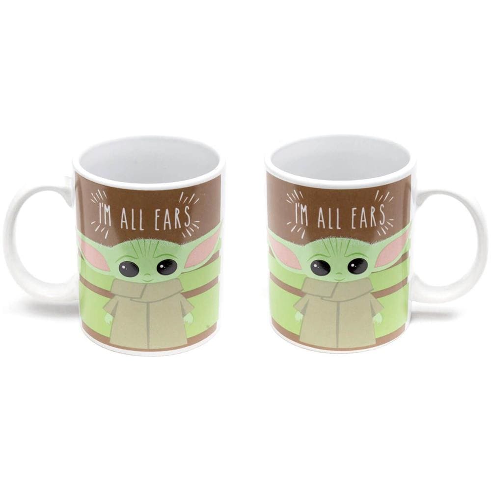 Star Wars: The Mandalorian - Set Regalo ""i'm All Ears"" - Taccuino, Tazza, Sottobicchiere E Portachiavi - Foto 7