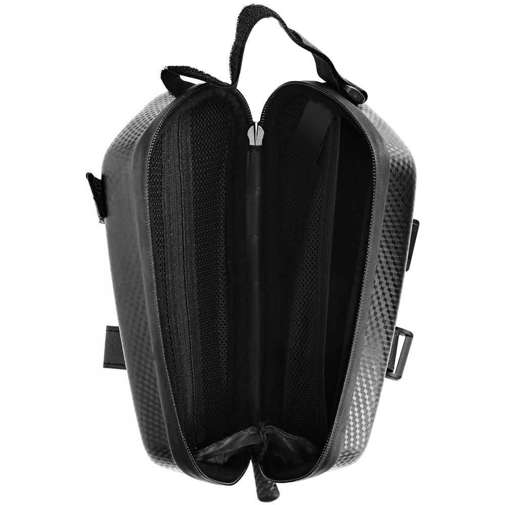 Borsa Bicicletta Waterproof 1l Cinghia Manico Design Sottile Wildman Ex Nera - Foto 2