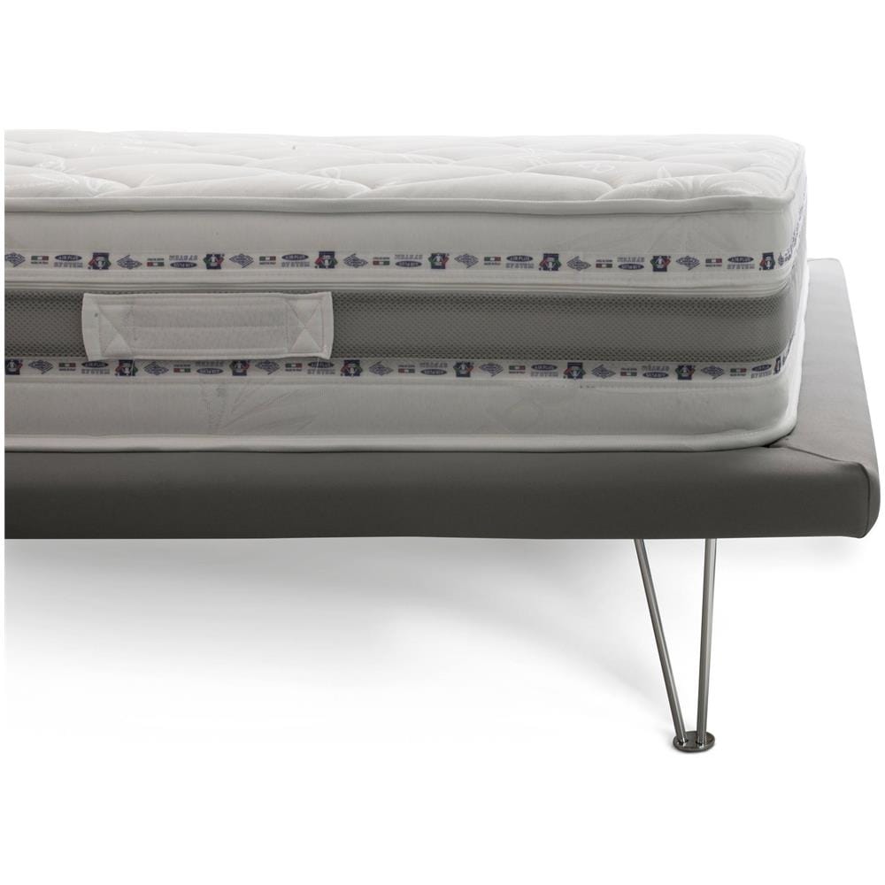 Materasso Piazza E Mezza Jennifer, Materasso Sfoderabile In Memory Foam E Waterfoam, 100% Made In Italy, Anti Acaro E Anallergico, Cm 120x190h21 - Foto 4