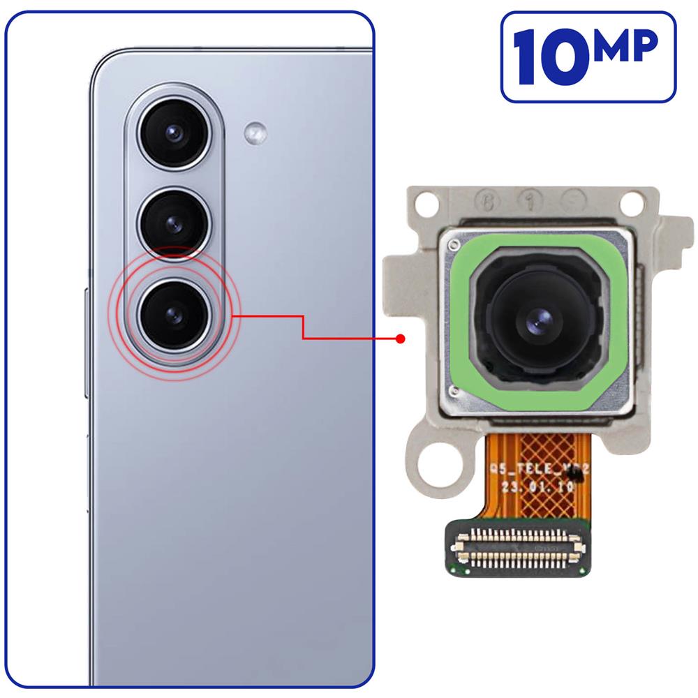 Fotocamera Posteriore Per Galaxy Z Fold5, Zoom 3x 10mp Originale - Foto 4