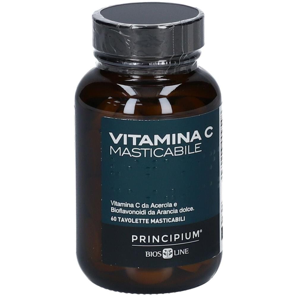 Principium Vitamina C Naturale 60 Compresse Masticabili 72 g - Foto 1