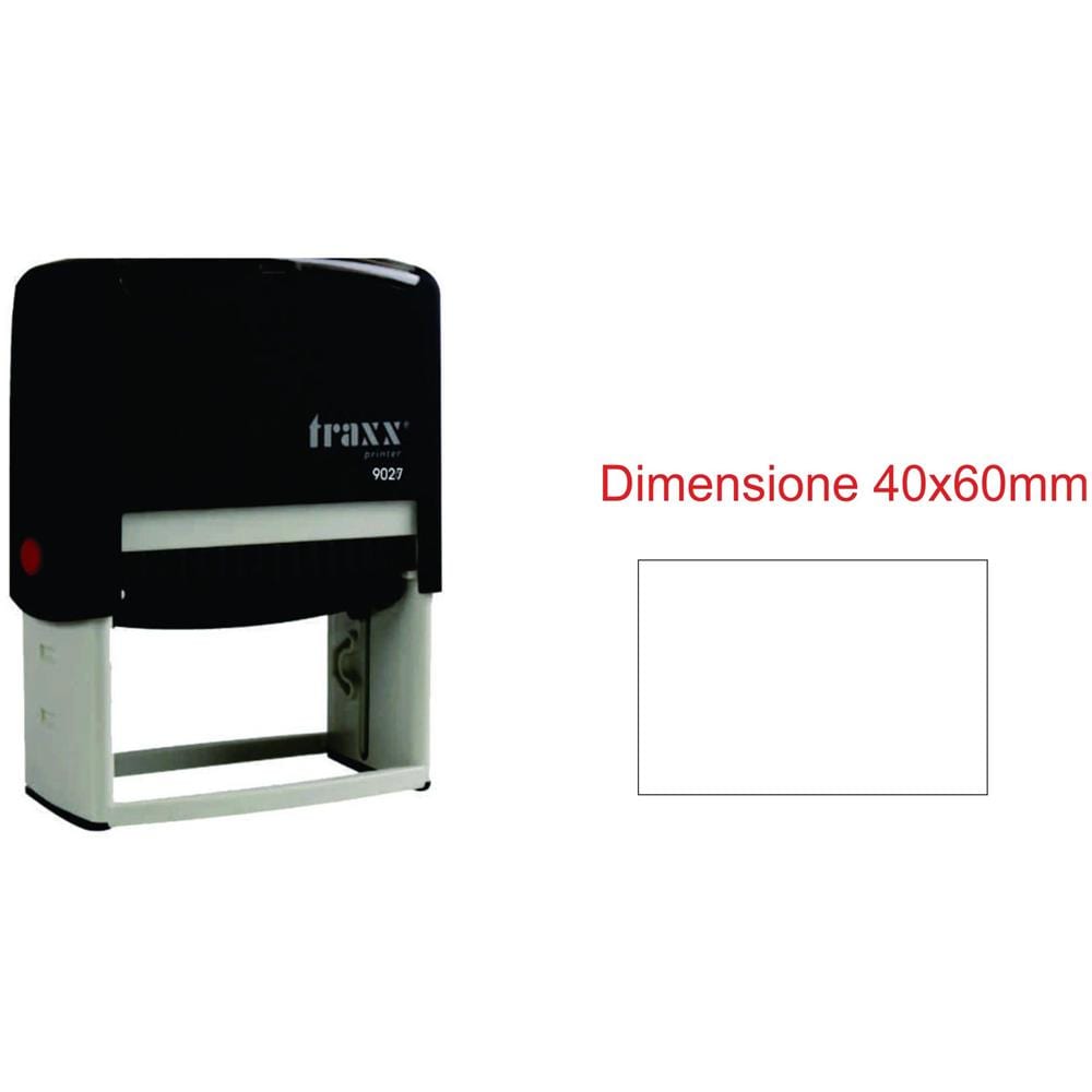 Timbro 9027 Autoinchiostrante Personalizzato 9027 40x60mm Qualità Professionale - Foto 1